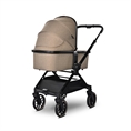 Baby Stroller REYA 3in1 with pram body BROWN